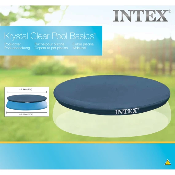 Intex Easy Set Pool Cover - 10ft